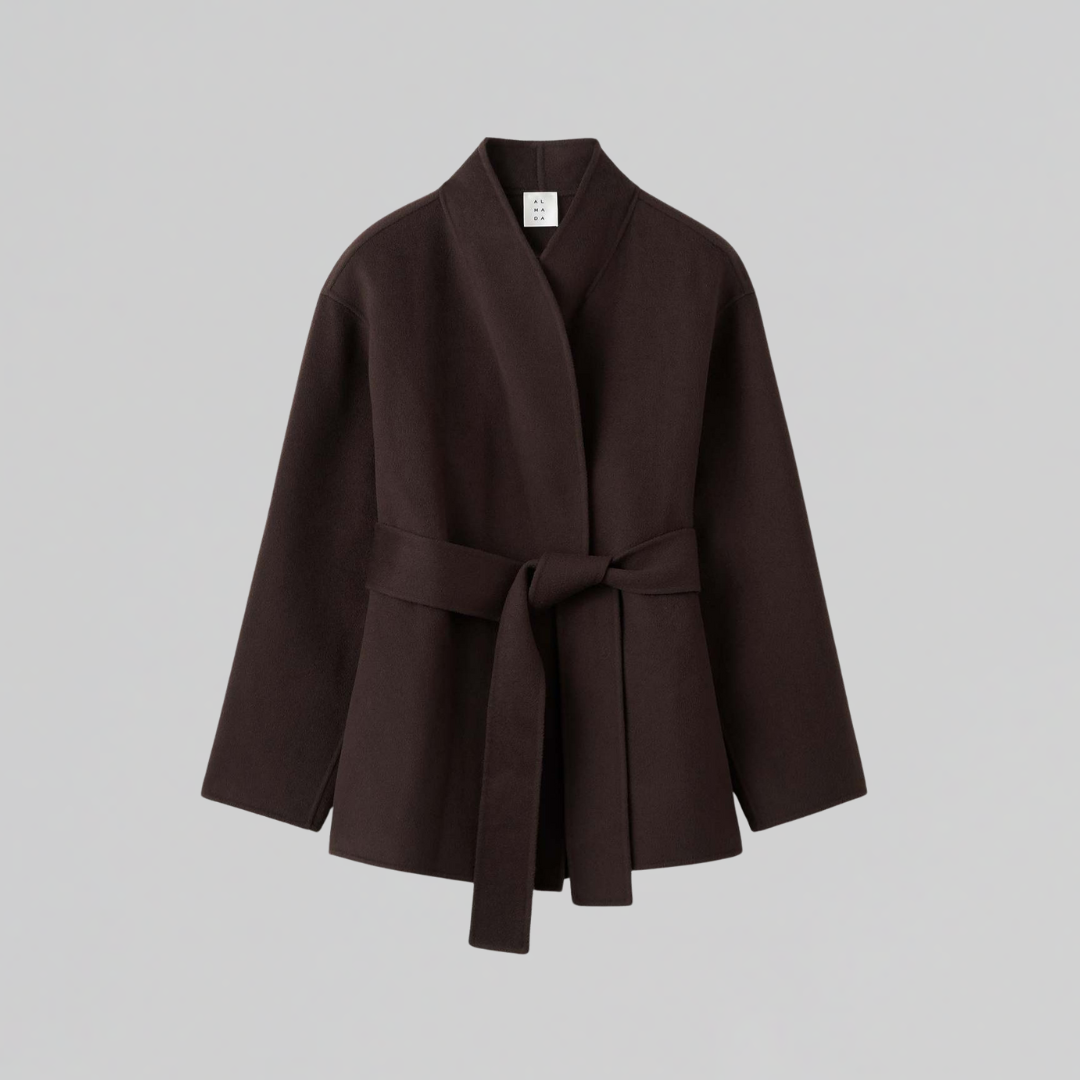 BLAIRE | BELTED WRAP JACKET