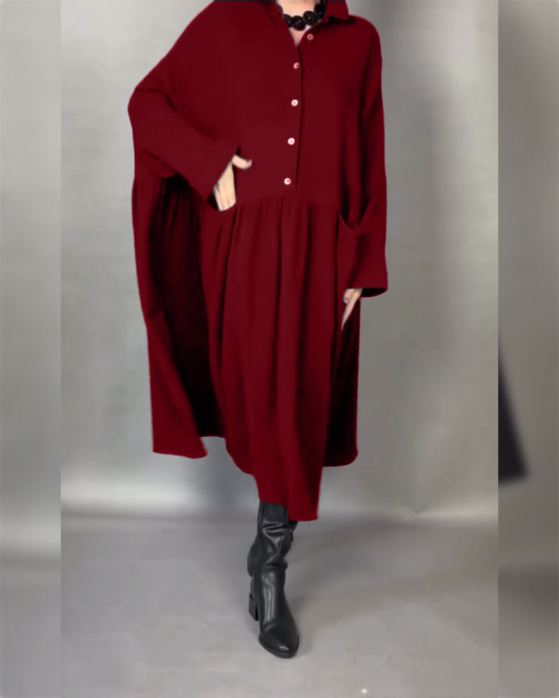 VIVIAN | OVERSIZED A-LINE DRESS