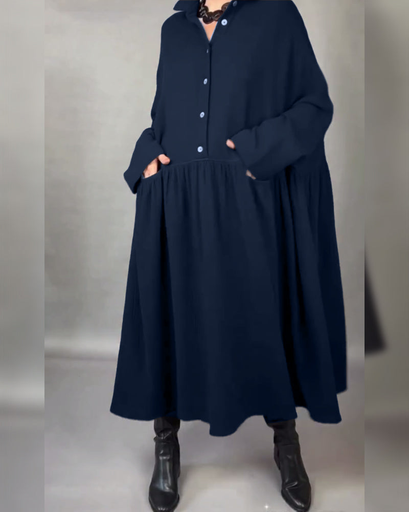 VIVIAN | OVERSIZED A-LINE DRESS