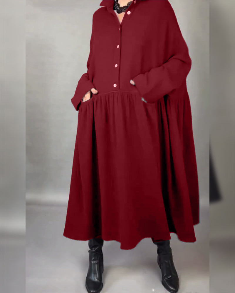 VIVIAN | OVERSIZED A-LINE DRESS