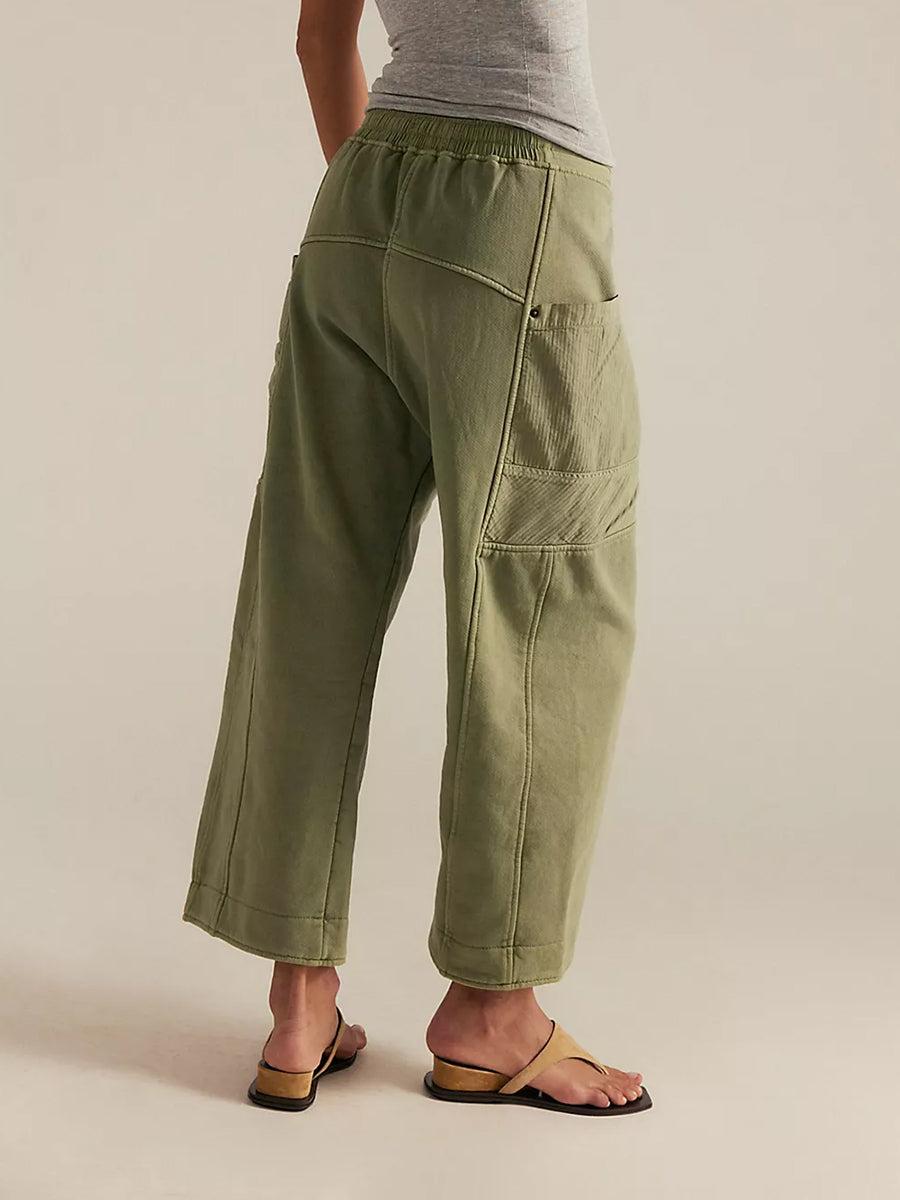 Women's Relaxed Utility Cargo Sweatpants