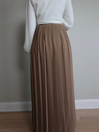 Lovely Pleated Overskirt Pants Set - Clearance Sale