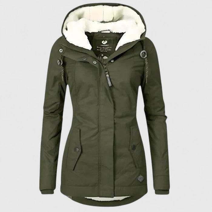 ELARA | WATERPROOF WINTER JACKET WITH HOOD