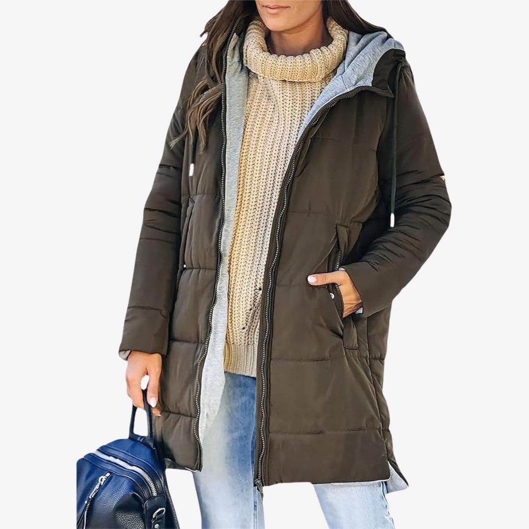 ARLENA | ELEGANT QUILTED DOWN PUFFER