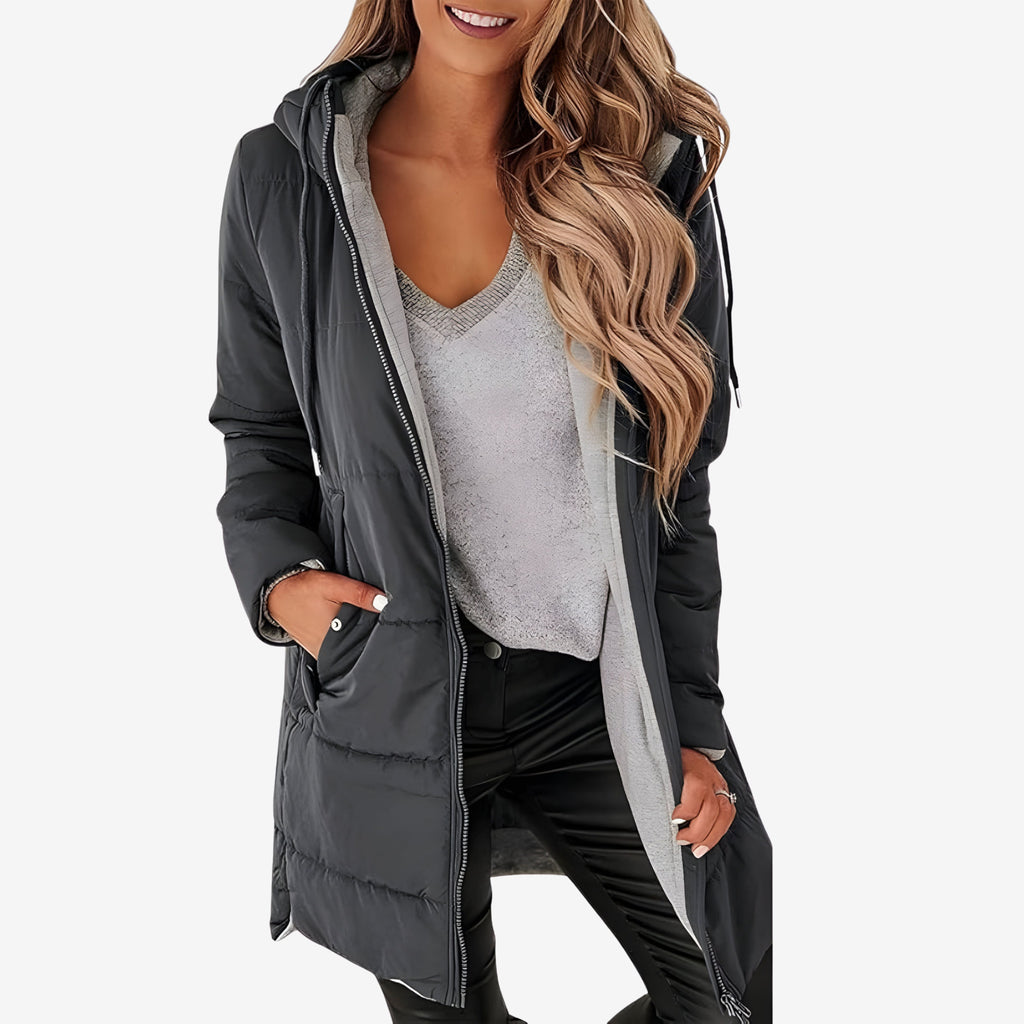 ARLENA | ELEGANT QUILTED DOWN PUFFER